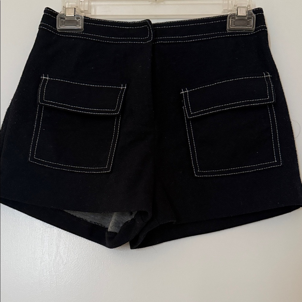 Forever 21 Black Cargo Shorts